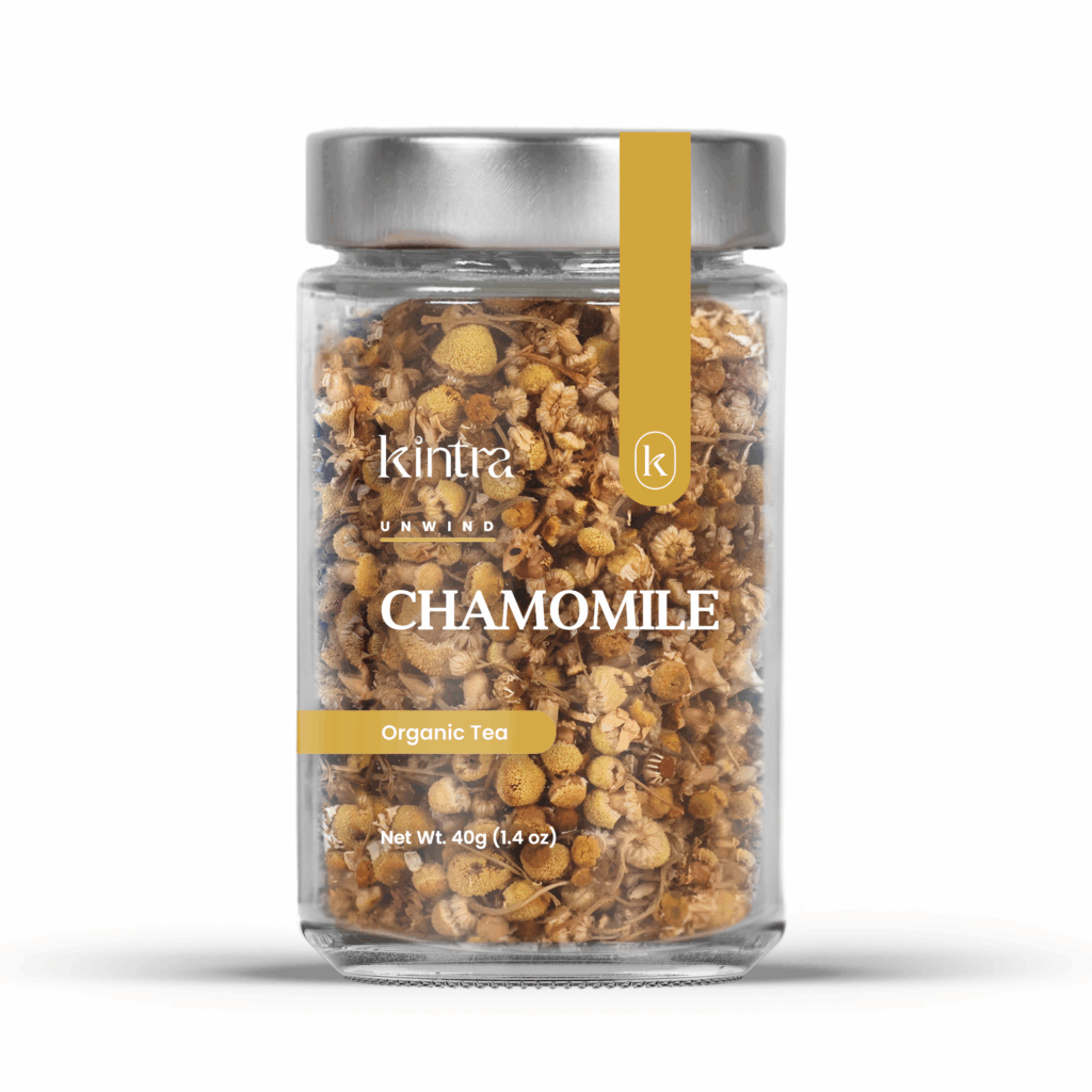 Kintra Blends Chamomile organic loose leaf herbal tea