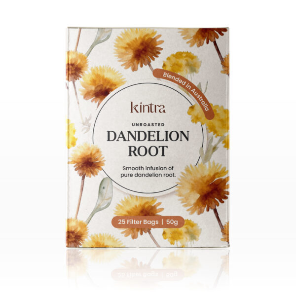 Kintra Blends Dandelion Root herbal tea filter bags